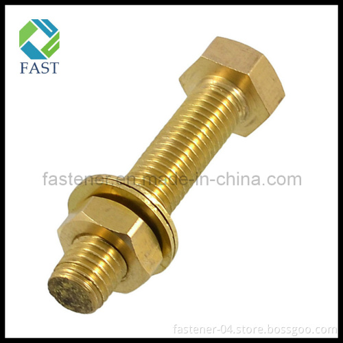 Hex Head Brass Bolt, Copper Bolt